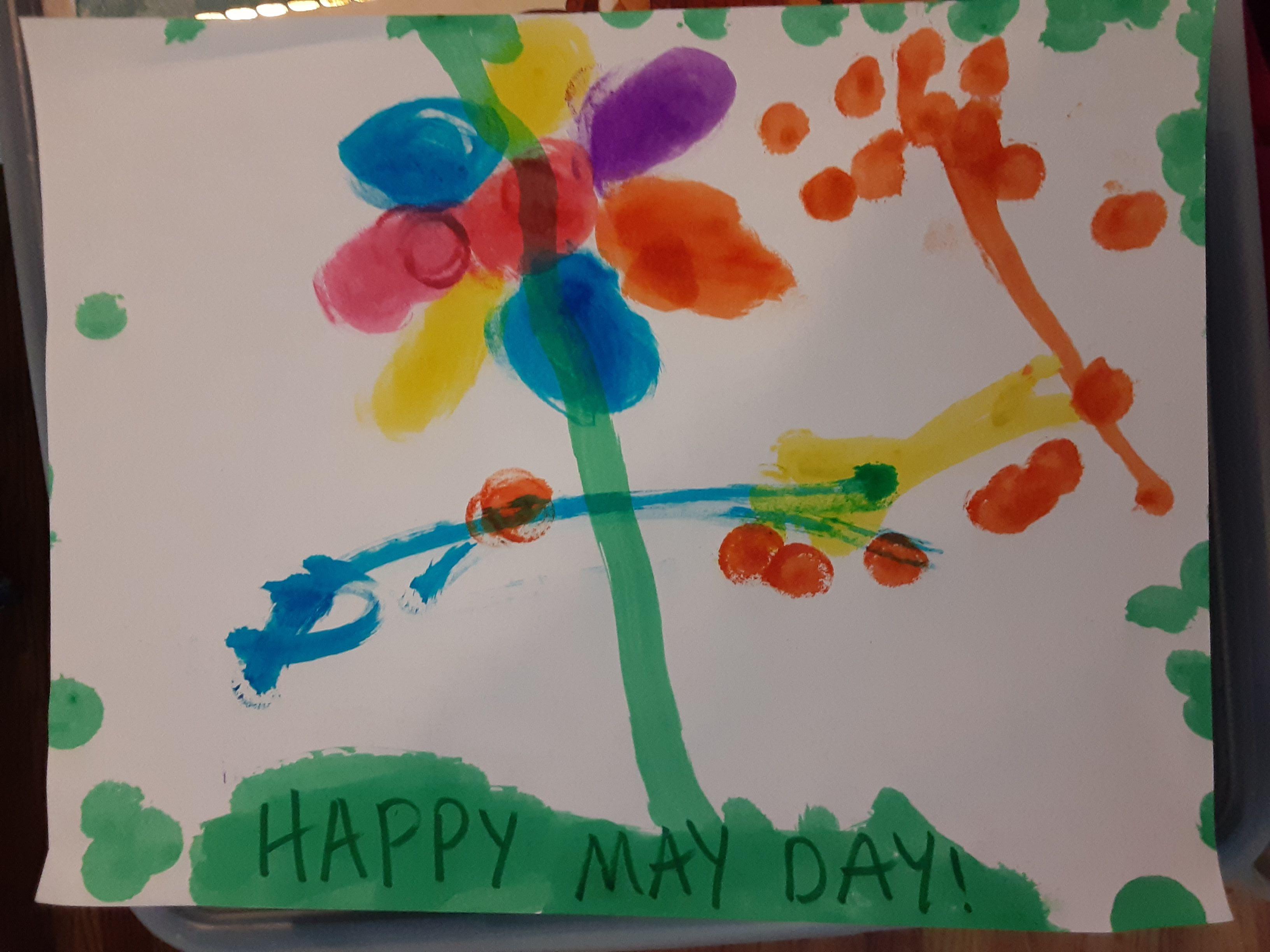happy may day poster